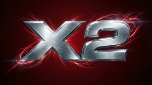 X2 Logo Metallic