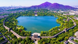 Xuanwu Lake Panorama