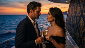 Yacht Date Sunset