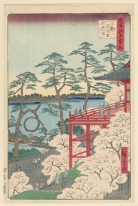 Yamashita Quarter, Ueno (Ueno Yamashita) From the Series One hundred Views of Edo