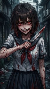 Yandere Knife Smile