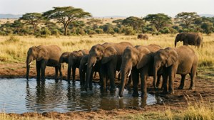 Yankari Elephants
