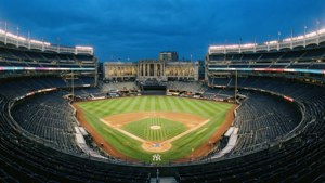Yankee Stadium Twilight Panorama