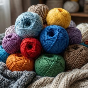 Yarn Ball Bunch