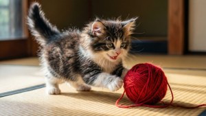 Yarn Ball Chase