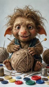 Yarn Tangle Diddl