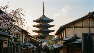 Yasaka Pagoda Sunrise