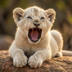 Yawning Cub