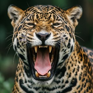 Yawning Jaguar