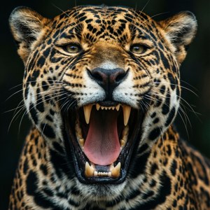 Yawning Jaguar