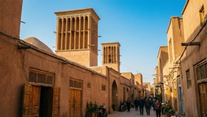 Yazd Windcatchers Alley