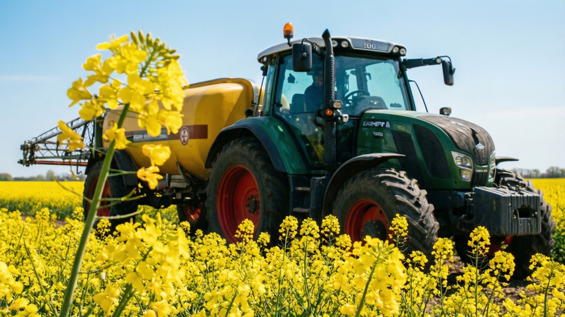 Yellow Field Bloom by Wallpapers.art Studio