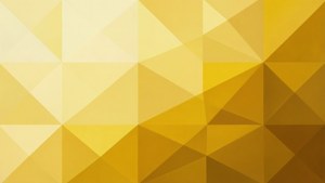 Yellow Geometric Abstract