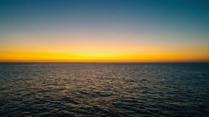 Yellow Horizon Sunset