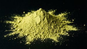 Yellowcake Powder Spill