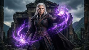 Yennefer's Powerful Spell