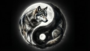 Yin Yang Wolf