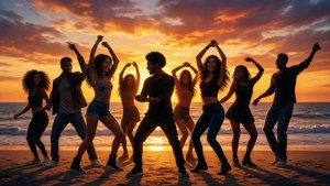 YMCA Dance Silhouettes