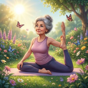 Yoga Garden Serenity