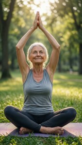 Yoga Grandma Morning