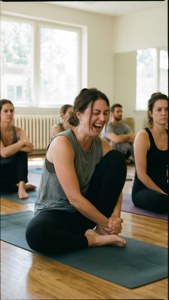 Yoga Laugh Challenge