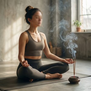 Yoga Peace Blur