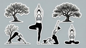 Yoga Poses Stickers