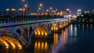 Yongle Bridge Night Glow