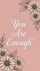 You Are Enough Florals