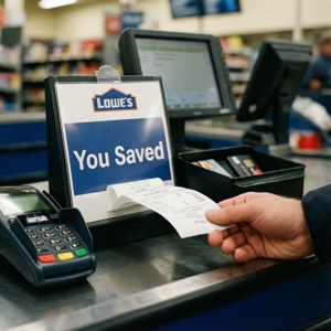 You Saved at Checkout