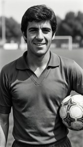 Young Gento with Ball