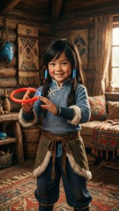 Young Korra Playful