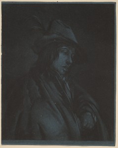 Young Man Playing the Hurdy-Gurdy