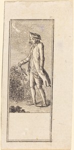 Young Man with Cane