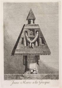 Young Monk in the Greek Style, Plate 9