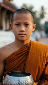 Young Monk of Luang Prabang