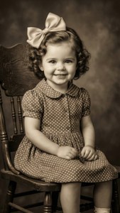 Young Shirley Polka Dot
