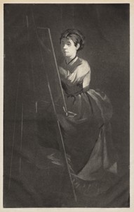 Young Woman at an Easel