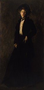 Young Woman in Black