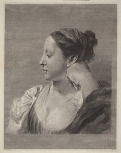 Young Woman in Profile