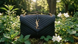 YSL Bag in Garden