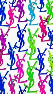 YSL Pop Art Monogram