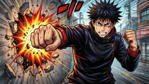 Yuji's Destructive Punch