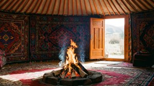 Yurt Interior Warmth