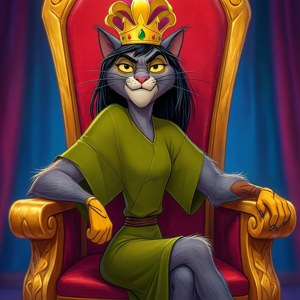 Yzma Cat Queen