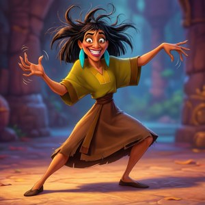 Yzma Crazy Dance
