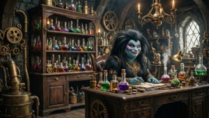 Yzma Laboratory Detail