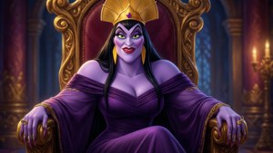 Yzma on Throne