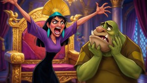 Yzma Yelling at Kronk