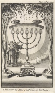 Zacharias aanschouwt de menora
